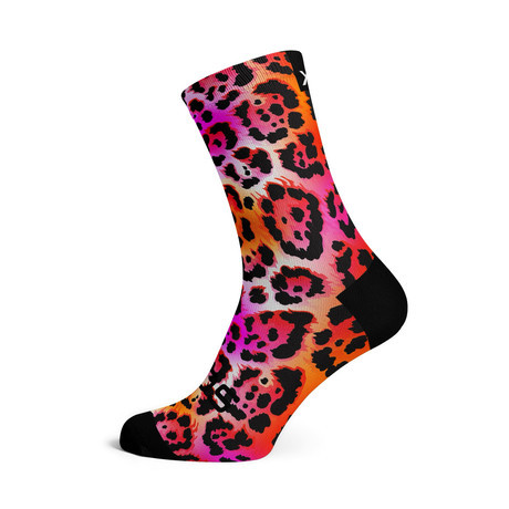 SOX Nogavice ELECTRIC LEOPARD PINK