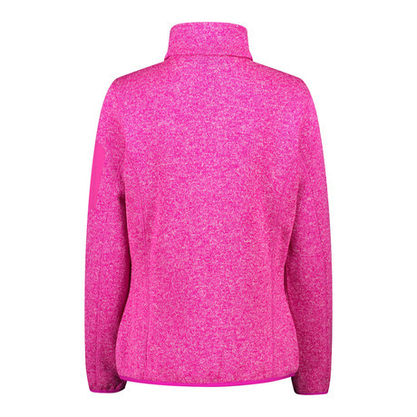 CMP Ženska športna jopa KNITTED MELANGE FLEECE